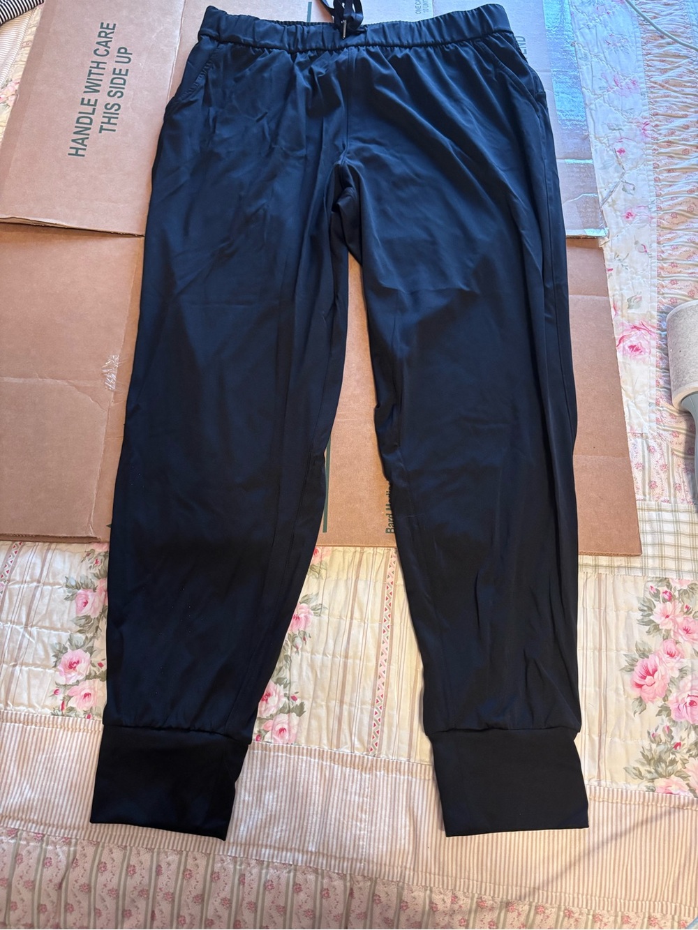 Sage Black Women's Jogger Track Pants